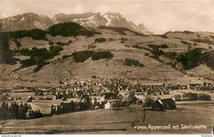Appenzell IR Appenzell mit Saentiskette