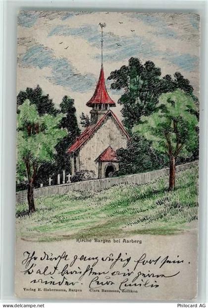 3270 Aarberg - 1905 Kirche Bargen - 13113541