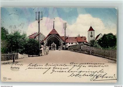 3270 Aarberg - 1906 Vor der alten Brücke - 13113662