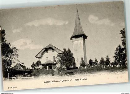 3703 Aeschi b. Spiez - Kirche - 10608660