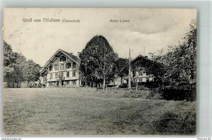 3416 Affoltern im Emmental 1906 Foto AK Hotel Löwen - 14001022