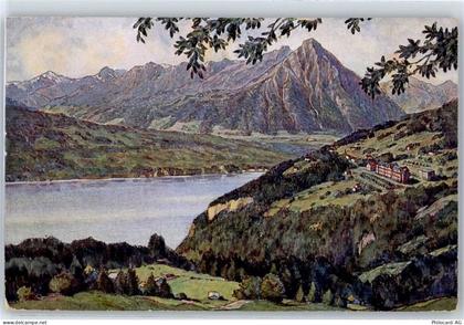 3803 Beatenberg - Kunstkarte Beatenberg, Schweizerhof, Ferienheim AKU1... - 51166811