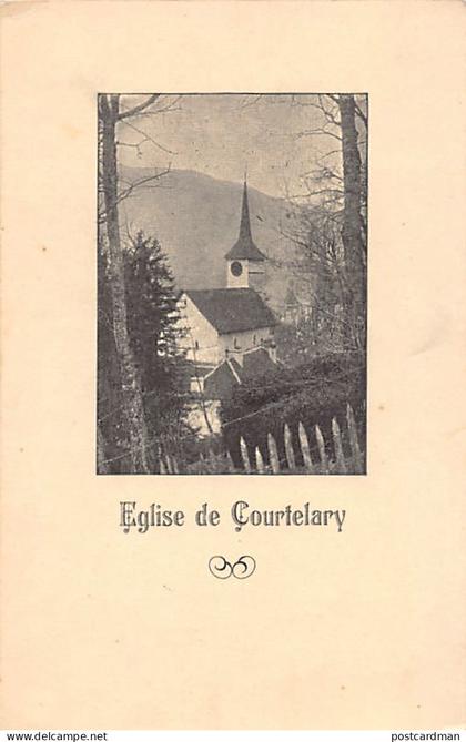 Suisse - COURTELARY (BE) Eglise - Ed. Inconnu