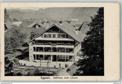 3537 Eggiwil 1924 Gebrauchsspuren Gasthaus zum Löwen - 13596563