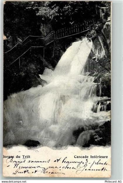 3863 Gadmen 1908 - Gorges du Trift Cascade Inferieure - 39372711