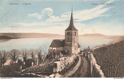 SUISSE gleresse l'église