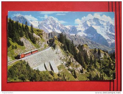 Gündlischwand (BE) - Schynige Platte Bahn: Eiger Mönch Jungfrau