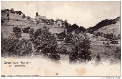 GRUSS AUS HABKERN BEI INTERLAKEN