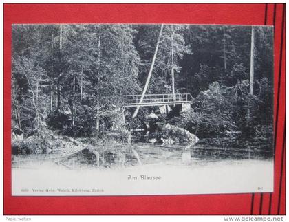 Kandergrund (BE) - Am Blausee / Steg