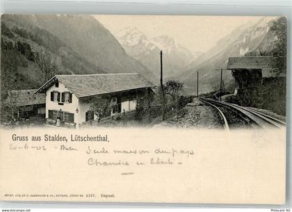 3510 Stalden BE Foto AK Lütschenthal - 13552008