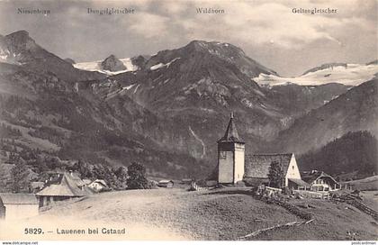 Schweiz - LAUENEN BEI GSTAAD (BE) Kirche - Verlag Phototypie Co 5829