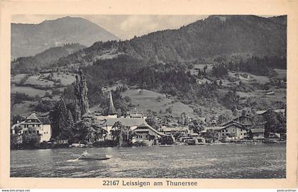 Schweiz - LEISSIGEN (BE) Am Thunersee - Verlag Wehrli 22167