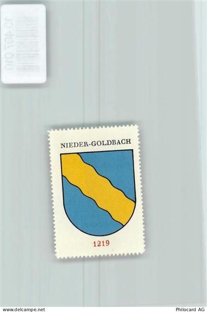 3432 Lützelflüh-Goldbach - Vignette Wappen Kaffee Hag 1920-1940 Nieder-G... - 10407010
