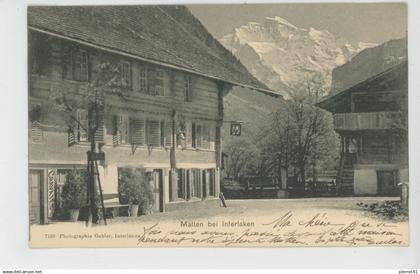 SUISSE - BERNE - MATTEN BEI INTERLAKEN (1901)