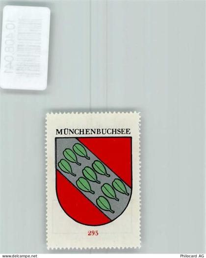3053 Münchenbuchsee - Vignette Wappen Kaffee Hag ca 1920-1940 - 10408041