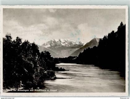 3110 Münsingen - Aare Blümlisalp Niesen - 10304087