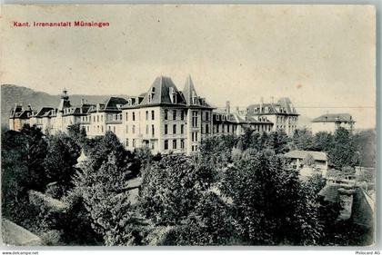 3110 Münsingen Foto AK Krankenhaus Kant. Irrenanstalt - 10735280
