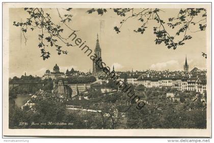 Bern von Muristalden aus - Foto-AK - Wehrliverlag Kilchberg gel. 1928