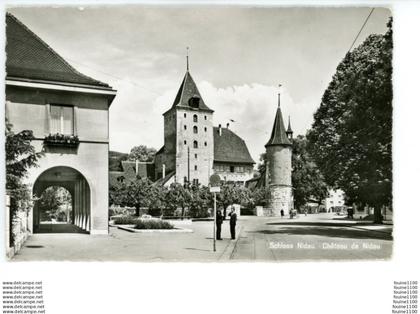 schloss NIDAU chteau de Nidau    ( format 9 x 14 cm )