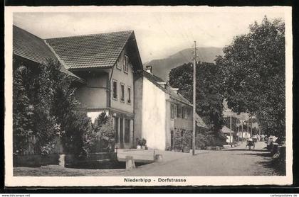 AK Niederbipp, Partie in der Dorfstrasse