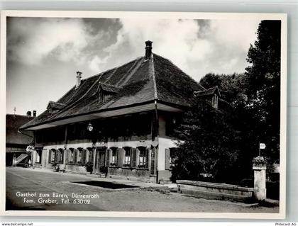 3465 Dürrenroth Foto AK Gasthaus zum Bären - 10749418