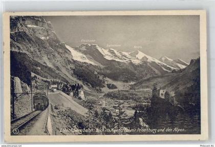 3716 Kandergrund Bunderbach - Lötschbergbahn Kandertal Felsenburg Alpen... - 51674849
