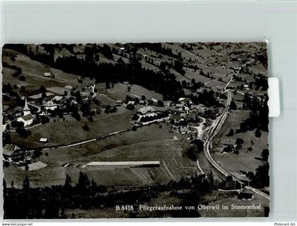 3765 Oberwil im Simmental - Fliegeraufnahme - 13132449