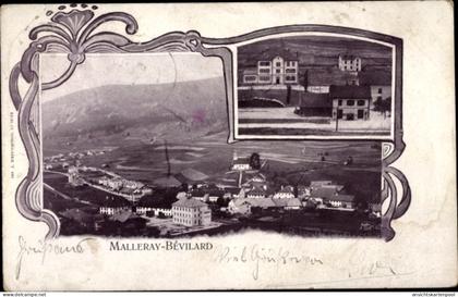 CPA Malleray Bévilard Valbirse Kanton Bern, Gesamtansicht