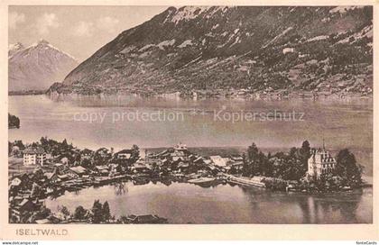 Iseltwald Brienzersee Interlaken BE Brienzersee See Ortschaft Villa Kirche Berge