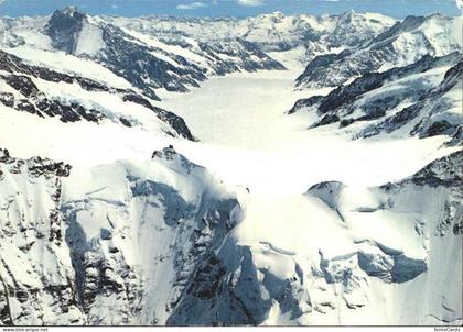 Jungfraujoch Sphinx Pavillon Aletschgletscher