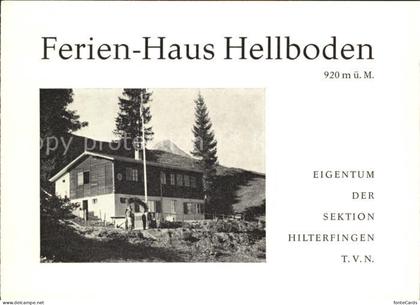 Krattigen Ferienhaus Hellboden