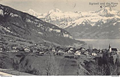 Schweiz - SIGRISWIL (BE) Totalansicht - Verlag G. Gfeller