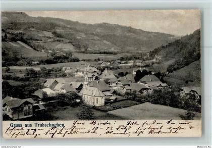 3555 Trubschachen 1907 - Teilansicht, Flecken - 13056674