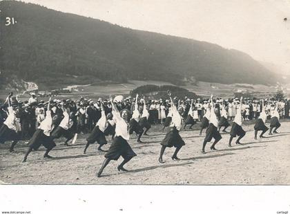 CPA-(Rare)- 27489- Suisse -Carte photo centenaire  Villeret en 1919- Livraison offerte