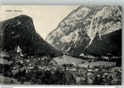 3752 Wimmis 1913 Foto AK - 38248796