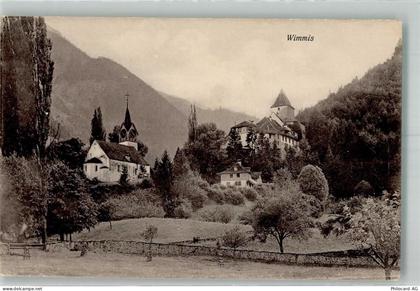 3752 Wimmis Foto AK Kirche Burg Schloss - 38193836