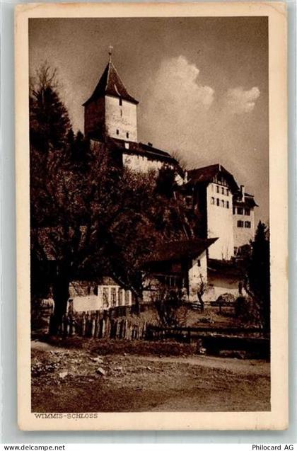 3752 Wimmis Foto AK Schloss - 38194840