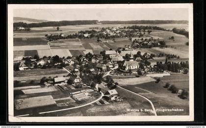 AK Wohlen bei Bern, Ortsansicht vom Flugzeug aus