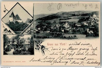 3076 Worb 1900 Foto AK Schloss - 13575370