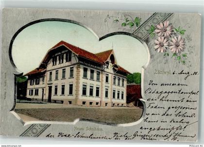 3532 Zäziwil 1906 - Neues Schulhaus Passepartout - 13514429