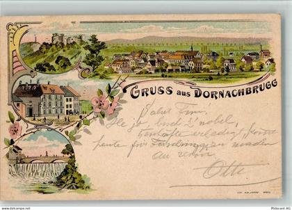 4147 Aesch BL 1898 BOAKC Lithographie Dornachbrugg - 13702455