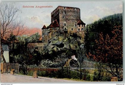 4147 Aesch BL 1903 Lithographie Schloss Angenstein - 10397589