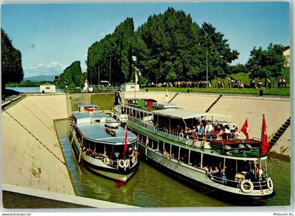 4302 Augst BL - Personenboote in der Schleuse - 10391913