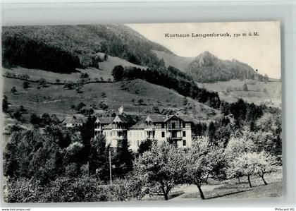 4438 Langenbruck 1912 - Kurhaus Langenbruck - 10193834