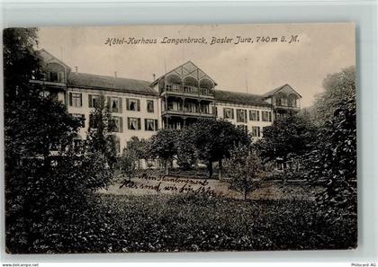 4438 Langenbruck - Hotel Kurhaus Langenbruck Feldpost - 10193826