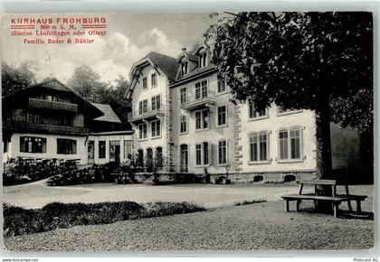 4448 Läufelfingen 1910 - Kurhaus Frohburg - 10611974