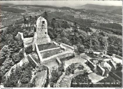 Gelterkinden Ruine Farnsburg Gelterkinden ungelaufen ca. 1965