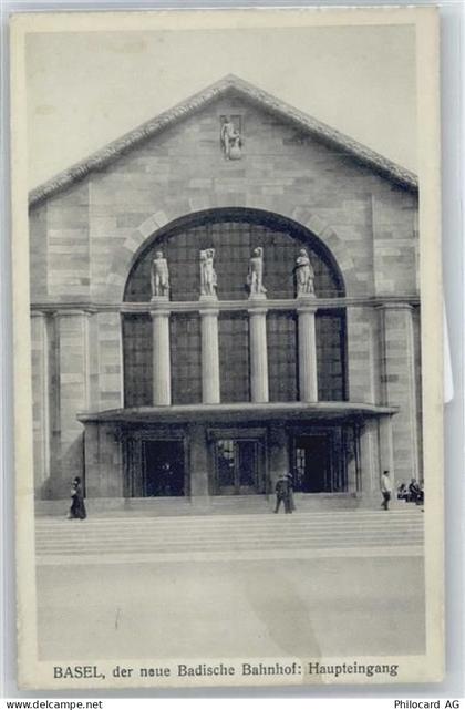 4000 Basel Bâle - Bahnhof - 50578061
