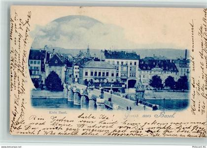 4000 Basel Bâle - Klein Basel Mittlere Rheinbrücke - 12111773
