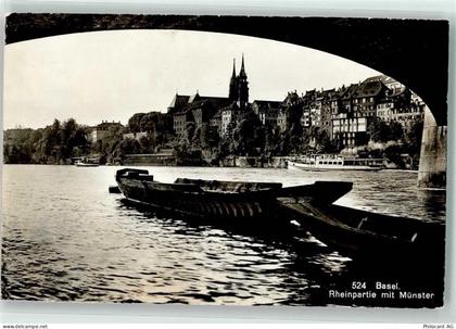 4000 Basel Bâle - Rheinpartie Münster Freilichtspiele vor dem Münster 19... - 39493321